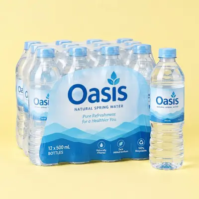 مياه أوسس Oasis - كرتون 24 × 330 مل