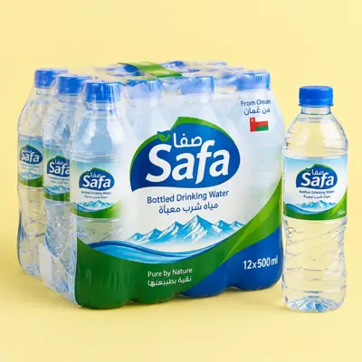 مياه صفا Safa - كرتون 12 × 500 مل
